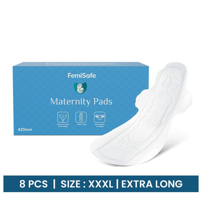 POSTPARTUM PADS  (MATERNITY PADS-PACK OF 8)